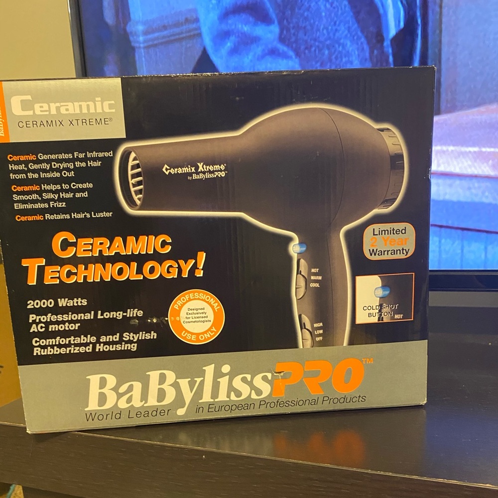 BaByliss ceramic blow dryer